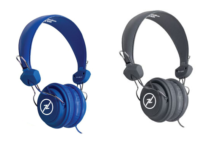 HamiltonBuhl Favoritz Mid-Sized TRRS Headset with In-Line Microphone